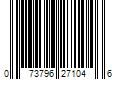 Barcode Image for UPC code 073796271046