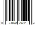 Barcode Image for UPC code 073800000143