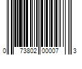 Barcode Image for UPC code 073802000073