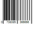 Barcode Image for UPC code 0738085366666