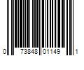 Barcode Image for UPC code 073848011491