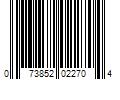 Barcode Image for UPC code 073852022704