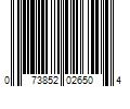 Barcode Image for UPC code 073852026504