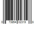 Barcode Image for UPC code 073854023198