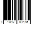 Barcode Image for UPC code 0738553002331