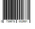 Barcode Image for UPC code 0738678002681