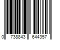 Barcode Image for UPC code 0738843644357