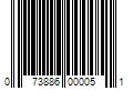 Barcode Image for UPC code 073886000051