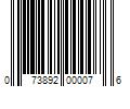 Barcode Image for UPC code 073892000076