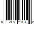 Barcode Image for UPC code 073893260042