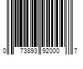 Barcode Image for UPC code 073893920007