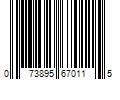 Barcode Image for UPC code 073895670115