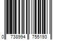 Barcode Image for UPC code 0738994755193