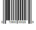 Barcode Image for UPC code 073900000289