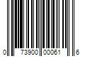 Barcode Image for UPC code 073900000616