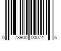 Barcode Image for UPC code 073900000746