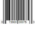 Barcode Image for UPC code 073900000753