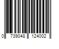 Barcode Image for UPC code 0739048124002