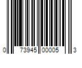 Barcode Image for UPC code 073945000053