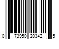 Barcode Image for UPC code 073950203425