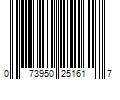 Barcode Image for UPC code 073950251617