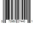 Barcode Image for UPC code 073950274401