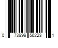 Barcode Image for UPC code 073999562231