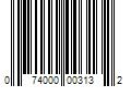 Barcode Image for UPC code 074000003132