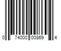 Barcode Image for UPC code 074000008694. Product Name: 