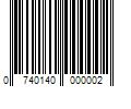 Barcode Image for UPC code 0740140000002