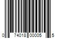 Barcode Image for UPC code 074018000055