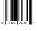 Barcode Image for UPC code 074027007304