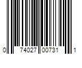 Barcode Image for UPC code 074027007311