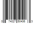 Barcode Image for UPC code 074027504063