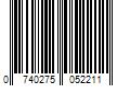 Barcode Image for UPC code 0740275052211