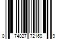 Barcode Image for UPC code 074027721699