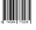 Barcode Image for UPC code 0740364772235