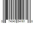 Barcode Image for UPC code 074040541618