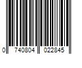 Barcode Image for UPC code 0740804022845