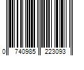 Barcode Image for UPC code 0740985223093