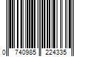 Barcode Image for UPC code 0740985224335