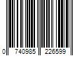 Barcode Image for UPC code 0740985226599