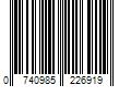 Barcode Image for UPC code 0740985226919