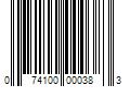 Barcode Image for UPC code 074100000383