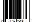 Barcode Image for UPC code 074100006217