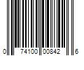 Barcode Image for UPC code 074100008426