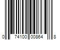 Barcode Image for UPC code 074100008648