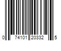 Barcode Image for UPC code 074101203325