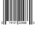 Barcode Image for UPC code 074101209860