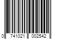 Barcode Image for UPC code 0741021002542